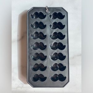 Mustache mini mold